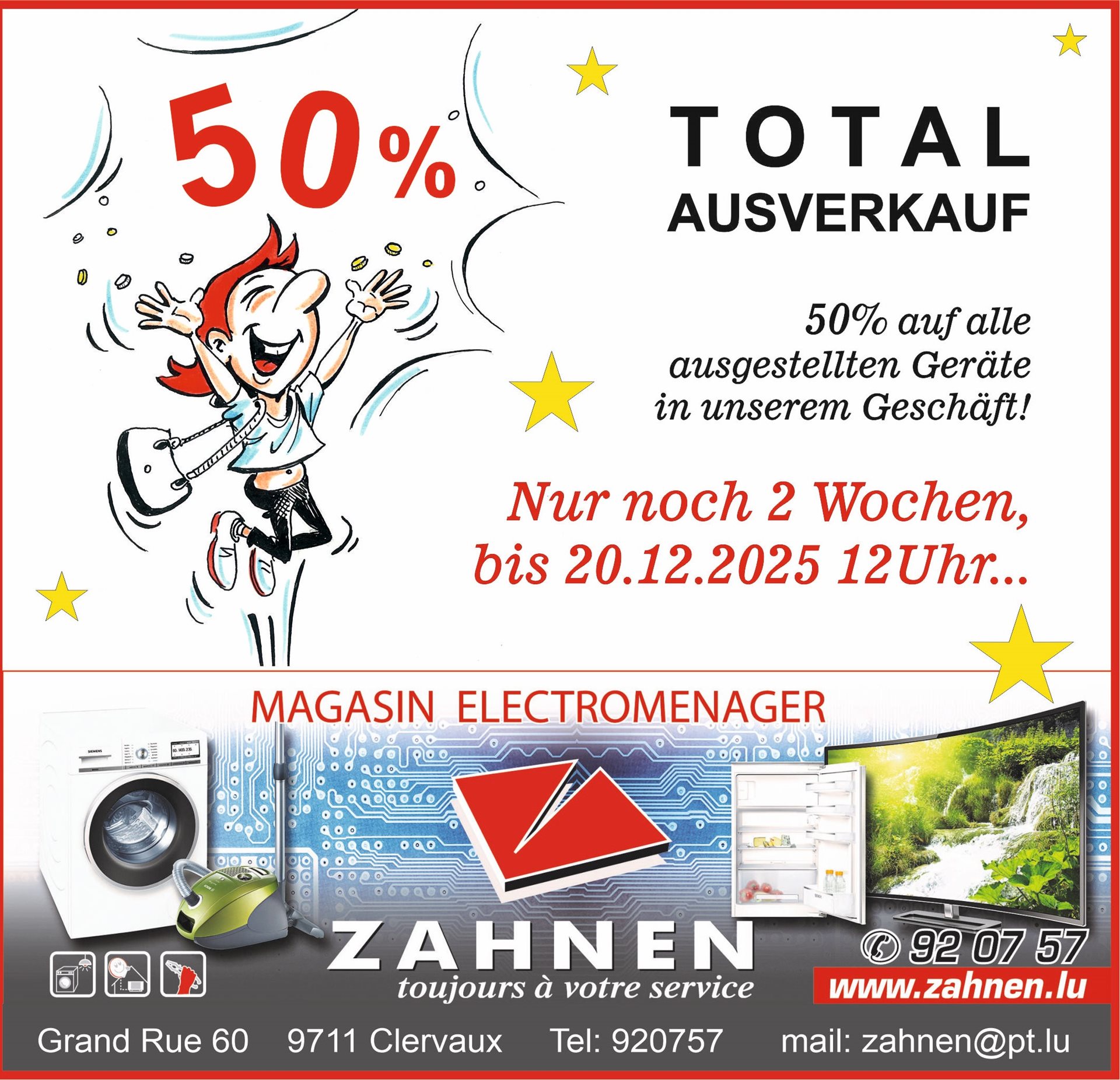 50% PROMOTIONS EXCEPTIONNELLES 